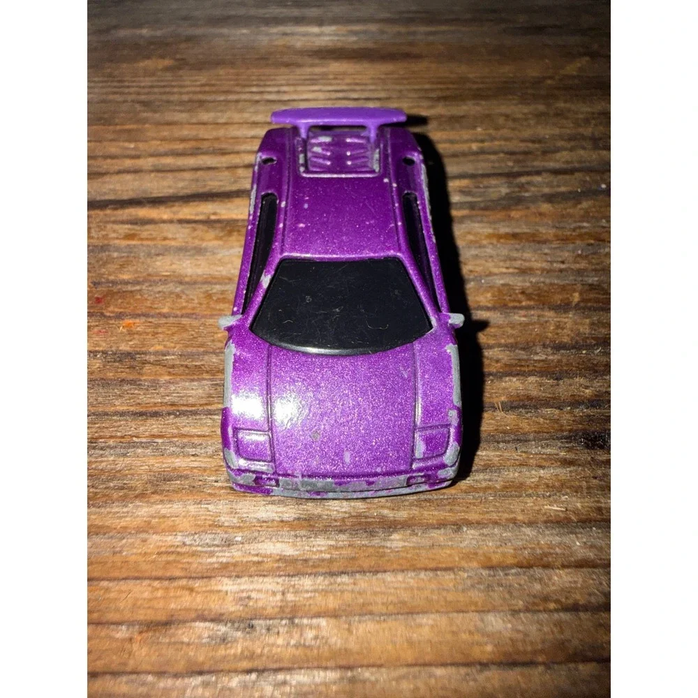 VTG 2000 Hot Wheels Lamborghini Diablo Purple Diecast Toy Car McDonalds Promo